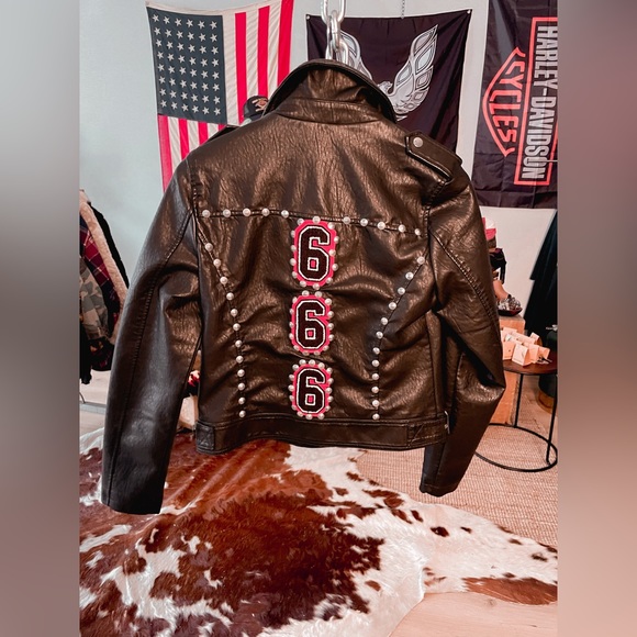 HellBent Vegan Leather Jacket - Picture 1 of 3